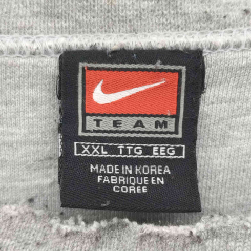 ナイキ NIKE 90s teamタグ カレッジロゴ ロングスリーブスウェット メンズ import:XXL
