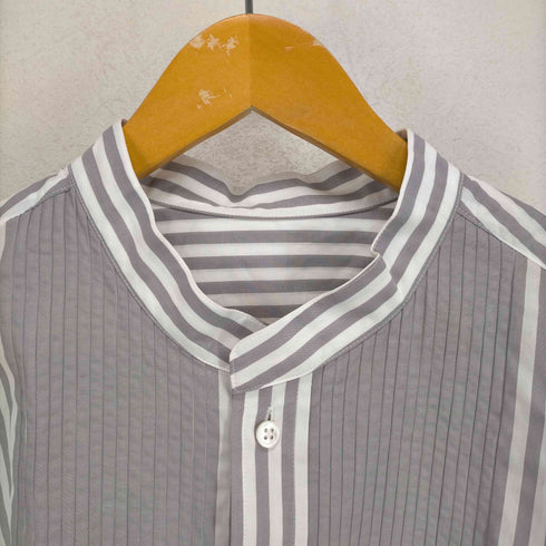 クオン kuon Reversible Pleated Shirt メンズ JPN:L