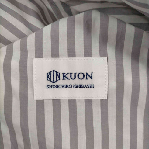 クオン kuon Reversible Pleated Shirt メンズ JPN:L