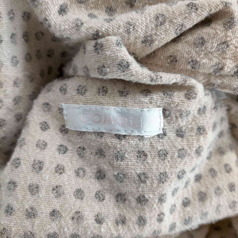 コモリ COMOLI 22SS S/Cドットスタンドカラージャケット メンズ JPN:2