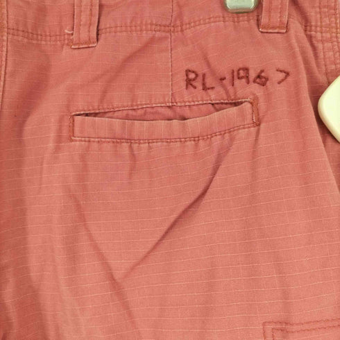 ポロバイラルフローレン Polo by RALPH LAUREN バック刺繍 コットンリップストップ カーゴショーツ RL-1967 IDEAL ZIPPER メンズ 20