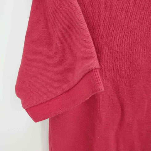 ポロラルフローレン POLO RALPH LAUREN ワンポイント 鹿の子 半袖ポロシャツ レディース JPN:M