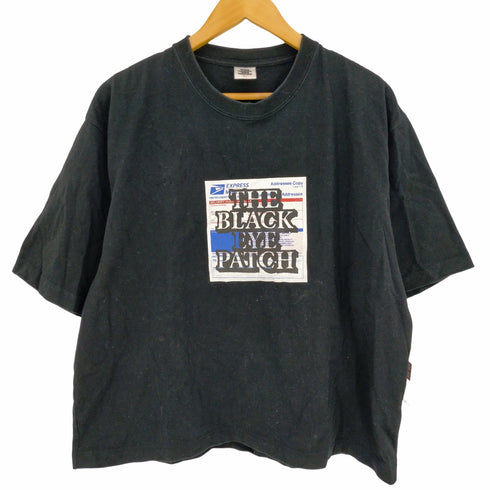 ザブラックアイパッチ THE BLACK EYE PATCH PRIORITY LABEL TEE 丈詰リメイク ボックフィット メンズ import:XL