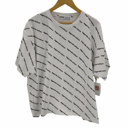 レジェンダ LEGENDA Logo Patterned T-shirt メンズ FREE