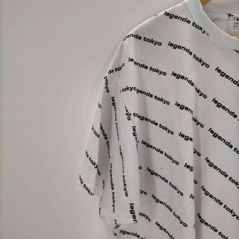 レジェンダ LEGENDA Logo Patterned T-shirt メンズ FREE