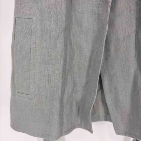 ザラ ZARA ベルト付きリネンベスト レディース import:S