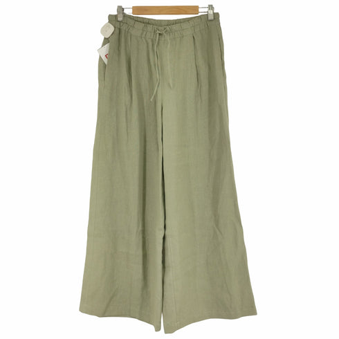 ザラ ZARA リネンワイドイージーパンツ レディース JPN:M