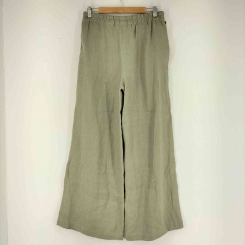 ザラ ZARA リネンワイドイージーパンツ レディース JPN:M