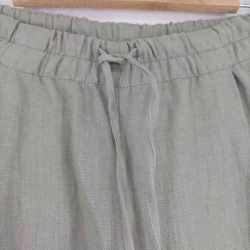 ザラ ZARA リネンワイドイージーパンツ レディース JPN:M