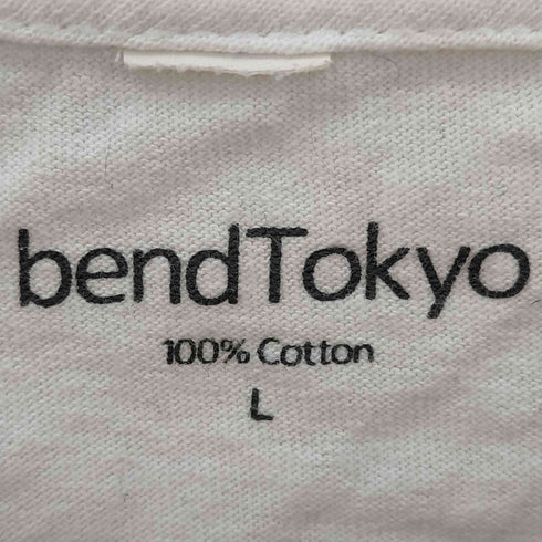 bend TOKYO プリントロングスリーブTシャツ ロンT メンズ import:L