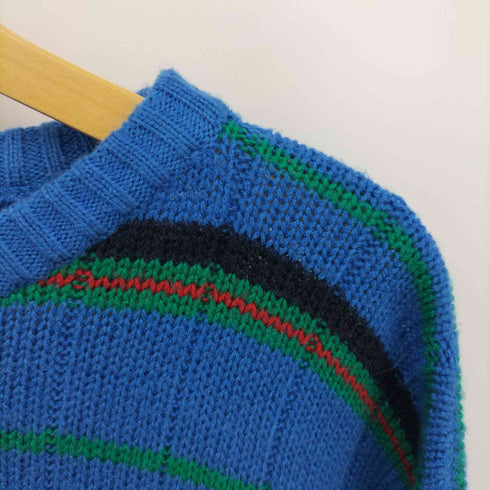 ラングラー Wrangler 90s ボーダーロングスリーブニット メンズ LARGE