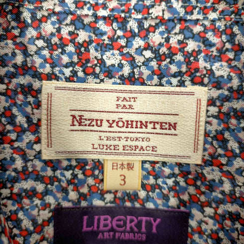 ネズヨウヒンテン NEZU YOHINTEN CUPRO LIB ERTY FLY FRONT REGULAR SHIRT メンズ JPN:3