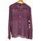 ニードルズ Needles Classic Shirt - Poly Chiffon/Floral Printed #Brown メンズ JPN:M