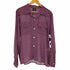 ニードルズ Needles Classic Shirt - Poly Chiffon/Floral Printed #Brown メンズ JPN:M