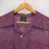 ニードルズ Needles Classic Shirt - Poly Chiffon/Floral Printed #Brown メンズ JPN:M