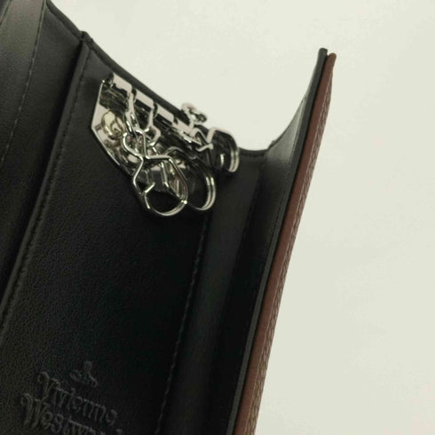 ヴィヴィアンウエストウッド Vivienne Westwood オーブ レザーキーケース シボ革 ユニセックス メンズ