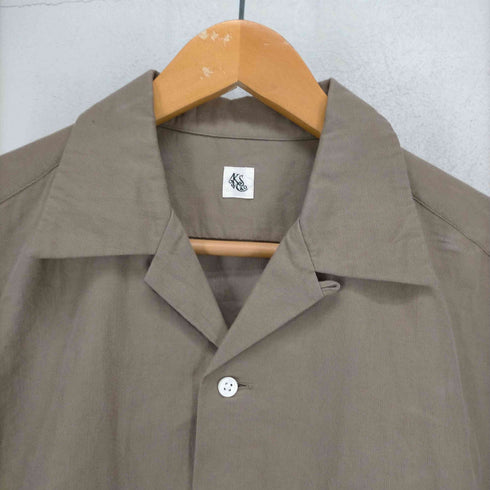 キャプテンサンシャイン KAPTAIN SUNSHINE コットン開襟シャツ メンズ US:38