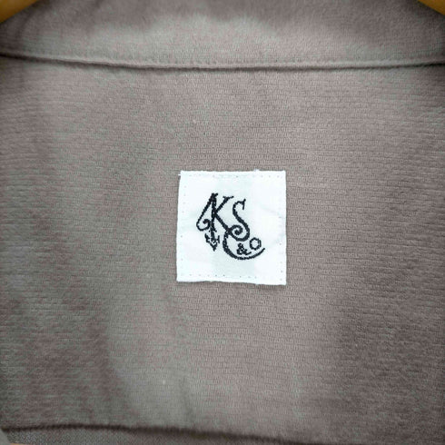 キャプテンサンシャイン KAPTAIN SUNSHINE コットン開襟シャツ メンズ US:38