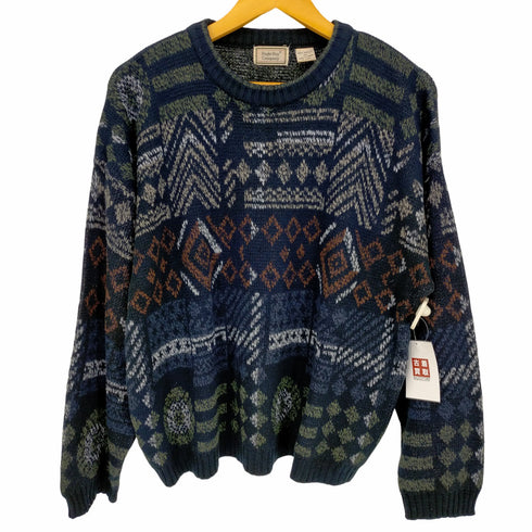 ビューグルボーイ Bugle Boy 総柄 アクリルニット メンズ import:XL
