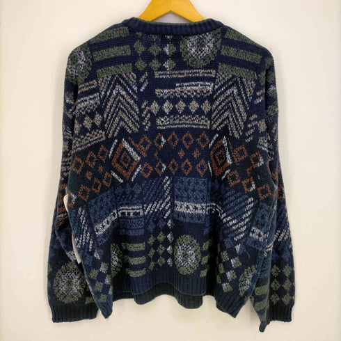 ビューグルボーイ Bugle Boy 総柄 アクリルニット メンズ import:XL