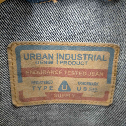 URBAN INDUSTRIAL 1stデザインデニムトラッカージャケット メンズ JPN:L