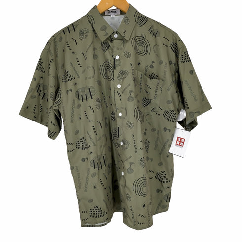 ベンダートウキョウ BENDER TOKYO 総柄ルーズフィットS/Sシャツ メンズ JPN:M