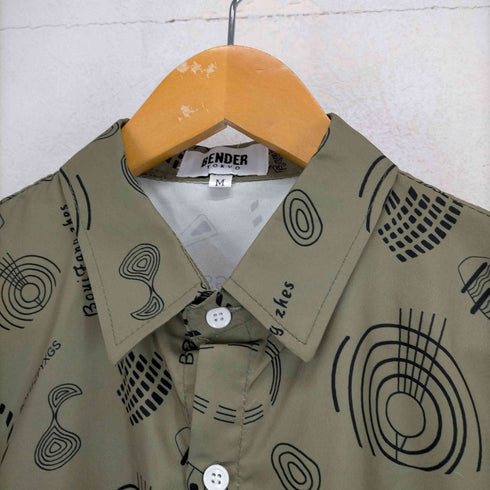 ベンダートウキョウ BENDER TOKYO 総柄ルーズフィットS/Sシャツ メンズ JPN:M
