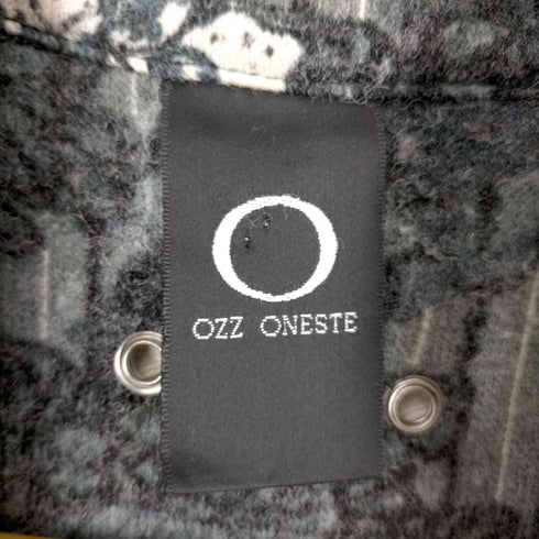 オッズ オネスト OZZ ONESTE Y2K ダブルジップ 花柄 カットソー レディース