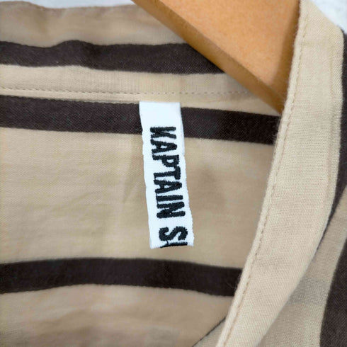 キャプテンサンシャイン KAPTAIN SUNSHINE 23SS Stand Collar Shirt メンズ US:36