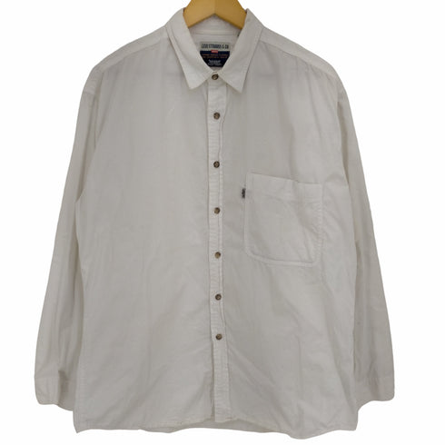 リーバイス Levis コットンツイル オーバーサイズレギュラーシャツ メンズ import:L