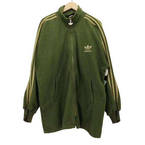 アディダス adidas 90s ジップアップ フリース ジャケット メンズ import:L