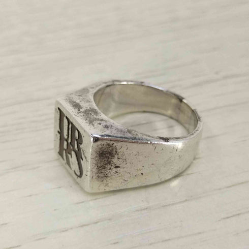 アンダーカバー UNDERCOVER URCR ロゴ カレッジリング シルバーリング メンズ 13号