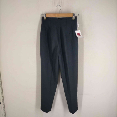 ザラ ZARA センタープレス ジッパーフライ ハイウエスト テーパードパンツ レディース JPN:XS
