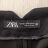 ザラ ZARA センタープレス ジッパーフライ ハイウエスト テーパードパンツ レディース JPN:XS