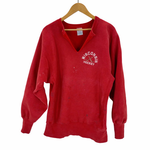 チャンピオン Champion 90s USA製 reverse wave wisconsin hockey メンズ JPN:L