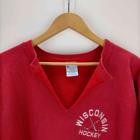 チャンピオン Champion 90s USA製 reverse wave wisconsin hockey メンズ JPN:L