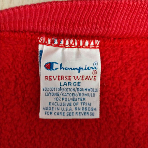チャンピオン Champion 90s USA製 reverse wave wisconsin hockey メンズ JPN:L