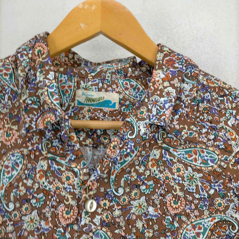 ペニーズ PENNEYS HAWAII ペイズリー柄開襟シャツ メンズ
