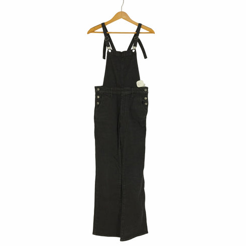 シマロン ジーンズ CIMARRON JEANS FLARE SALOPETTE デニム フレアサロペット レディース M
