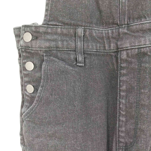 シマロン ジーンズ CIMARRON JEANS FLARE SALOPETTE デニム フレアサロペット レディース M