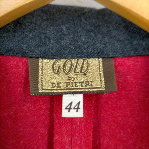 gold by de pietri イタリア製 ダブルブレストコート ユニセックス メンズ EUR:44