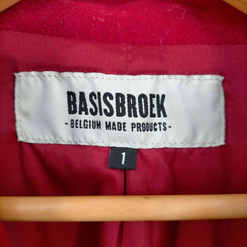バージズブルック BASISBROEK ウール チェスターコート メンズ 1