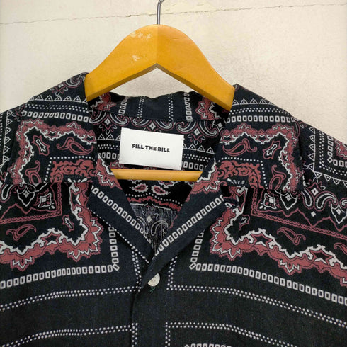 フィルザビル FILL THE BILL 23SS BANDANA SHIRT メンズ JPN:2