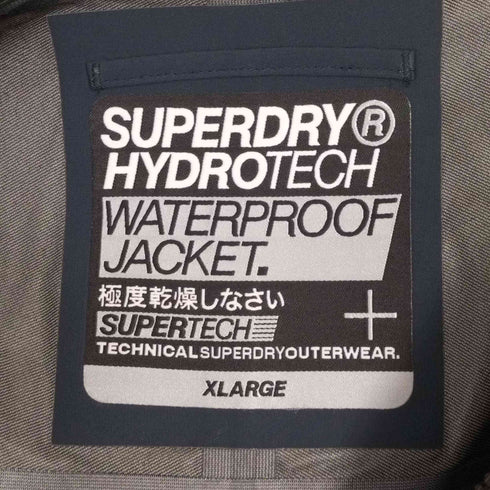 極度乾燥しなさい Superdry Hydrotech Waterproof Jacket ハイドロテック ウォータープルーフジャケット メンズ import:XL