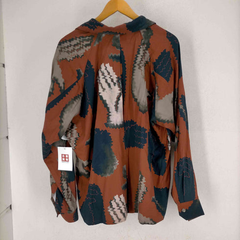 エムズ ブラック m's braque 23SS LONG SLEEVE ALOHA SHIRT メンズ US:40