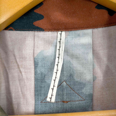 エムズ ブラック m's braque 23SS LONG SLEEVE ALOHA SHIRT メンズ US:40
