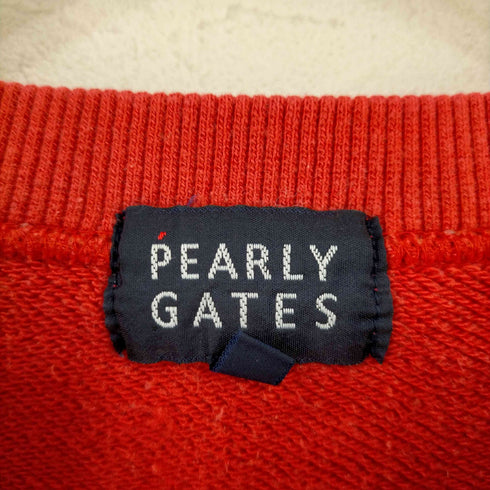 パーリーゲイツ PEARLY GATES 日本製 ロゴスウェット メンズ JPN:3