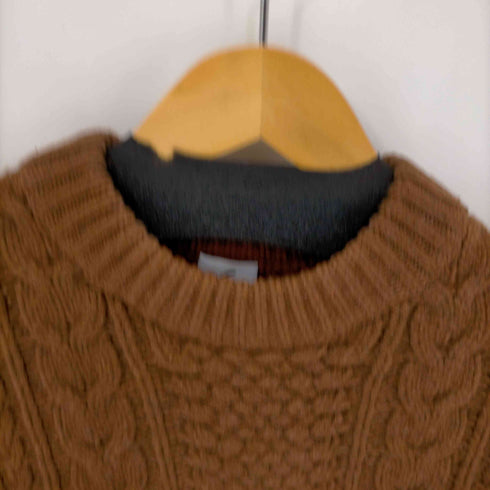 ロクビューティーアンドユースユナイテッドアローズ 6 BEAUTY & YOUTH UNITED ARROWS CABLE KNIT レディース FREE