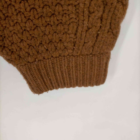 ロクビューティーアンドユースユナイテッドアローズ 6 BEAUTY & YOUTH UNITED ARROWS CABLE KNIT レディース FREE