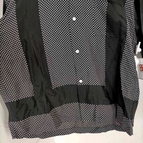フィルザビル FILL THE BILL 23SS DIAMOND PANEL SHIRT -BLACK- メンズ JPN:1